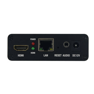 4K 30FPS Network Camera Video Decoder H.265/H.264 HDMI-compatible USB Decoder for Live Streaming