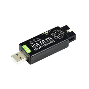 Waveshare Industrial USB to TTL Converter with Original FT232RNL Multi Protection &amp; Systems Support