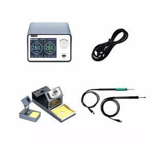 T300B-245+T12 Version 220V Dual Channel Smart Multifunctional Soldering Station 160W Soldering Iron with C245+T12 Tips