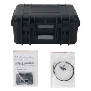 CEX891 Radio Box IP67 Waterproof PP Case with Automatic Air Valve Dedicated for Yaesu FT891 Support DIY Expansion