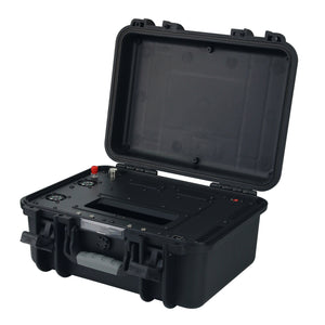 CEX891 Radio Box IP67 Waterproof PP Case with Automatic Air Valve Dedicated for Yaesu FT891 Support DIY Expansion