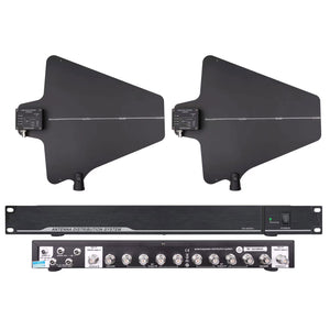 BK-611 450MHz-950MHz Antenna Distribution System 10-way Directional Antenna Splitter &amp; LPDA Antennas