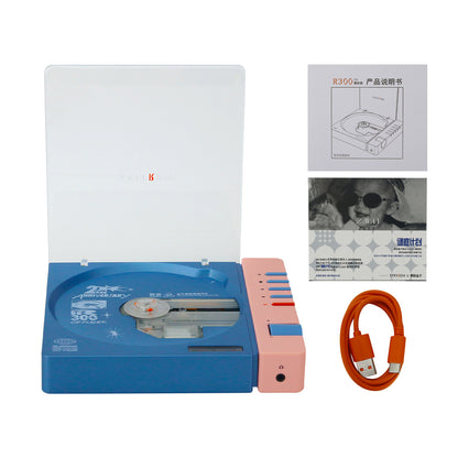 Syitren 2nd Anniversary Edition R300 Portable CD Player HIFI Bluetooth 5.3 Stereo Rechargeable Audio Player