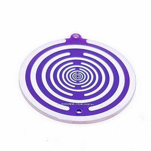 Model-B Tesla Polarized Energy Optical Disc Double-sided Lakhovsky MWO Energy Disc Multi-wave Oscillator Resonant Antenna