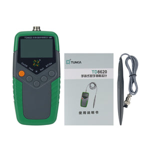 TD8620 Class 1 Handheld Gauss Meter Permanent Magnetic Field Meter 0-24000Gs Digital Tesla-meter with 1% Accuracy