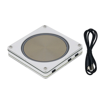 White Adjustable Electromagnetic Waveform Version Schumann Wave Generator Schumann Resonance Generator