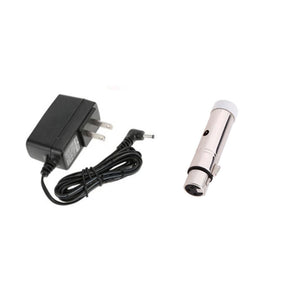 DMX512 2.4G Wireless DMX Receiver with 3-pin Female Port + US Power Adapter for Speed and PAR Lights