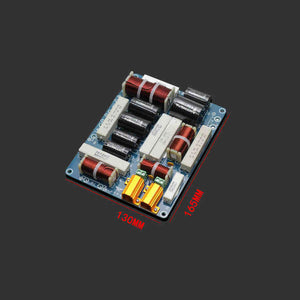 HY-1PA 600W HiFi Professional 3-Channel Audio Frequency Divider for Home KTV 8-12 Inch Speakers