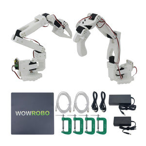 SO-100/LeRobot Assembled 12DOF Robotic Arm Two Mechanical Arms for Embodied Intelligent Robot
