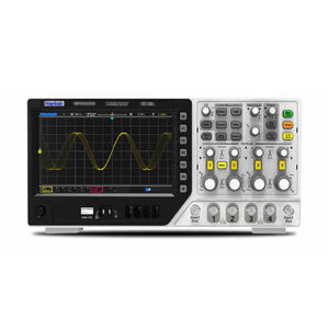 Hantek DPO6204C 200MHz 4-Channel Multifunctional Oscilloscope + 2-Channel Signal Source with 7-Inch Touch Screen