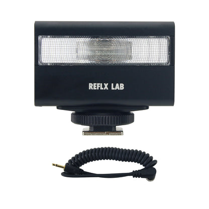 Mini Portable Camera Flashlight REFLX LAB Simple Flash + Trigger Cable Compatible with Film Digital Camera for Leica