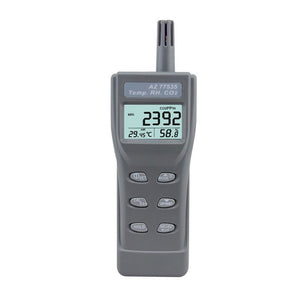 AZ77535 Handheld CO2 Meter Carbon Dioxide Detector with Carry Box for CO2 Temperature and Humidity