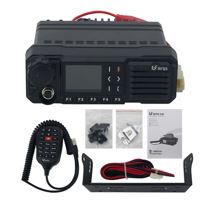 BF-TM8250R AES256  50W VHF UHF Transceiver 160-Channel DMR Mobile Radio with SFR for Trips &amp; Logistics