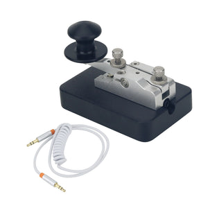 L&amp;MAO Keyer Ham Radio Key Morse Key CW Key Short-wave Morse Keyer Designed with 3.5mm Audio Jack