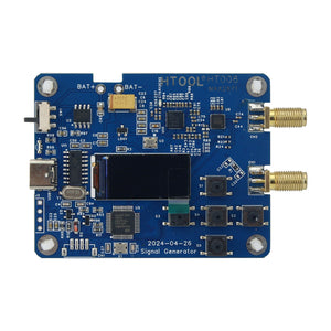 HT008 23.5-6000MHz Signal Generator MAX2871 Chip Serial Port Control RF Signal Source Sinewave Signal