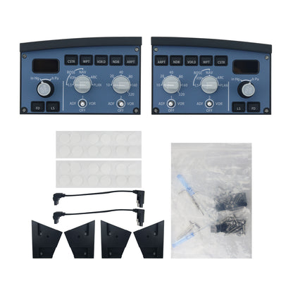 WINWING A320 EFIS-L&amp;R Set Full-size EFIS Unit Flight Control Panel Flight Game Simulator Support for X-Plane MSFS2020