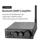 Heareal Black G2 Bluetooth5.0 Power Amplifier Stereo2.0 2x200W High Power HiFi TPA3116 Digital Amplifier
