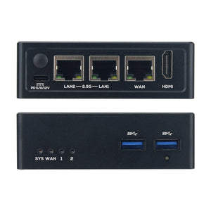 NanoPi R5S LTS Combo Mini Router 4GB RAM + 32GB eMMC with Case &amp; Two 2.5G + One Gbps Ethernet Ports