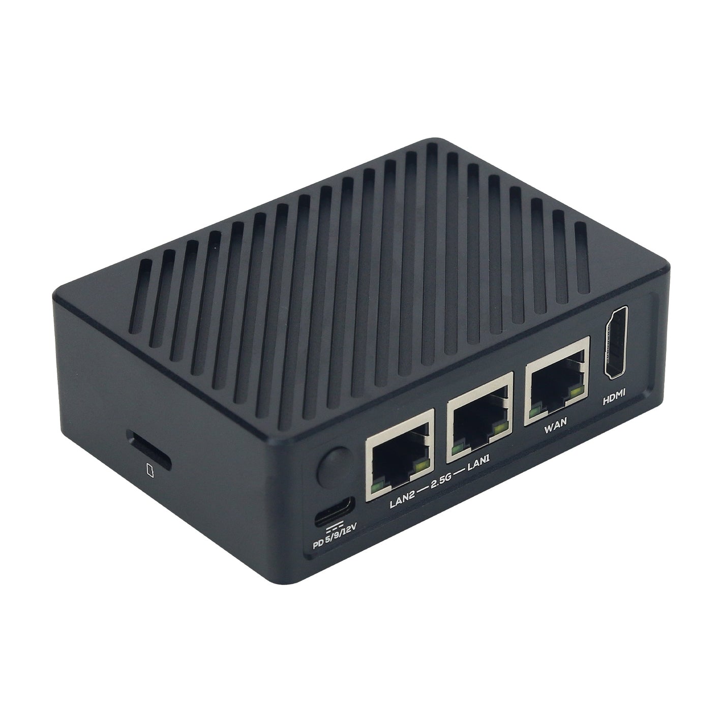 FriendlyElec NanoPi R5S LTS Combo Mini Router 4GB RAM + 32GB eMMC with Case and Two 2.5G + One Gbps Ethernet Ports