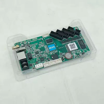 HD-D16 Asynchronous LED Control Card (No 4G Module) for Full Color LED Displays Internet U Disk Wifi