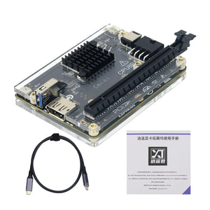 Cmini High Speed GPU Expansion Dock JHL7440 High Power Graphics Card Expansion Dock Type-C Charging with 60cm Thunderbolt4 Cable