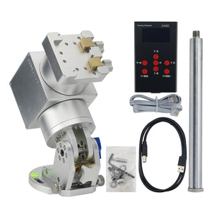 JUWEI-17 Harmonic Equatorial Mount (Silver with Narrow Dovetail Groove) + Wired Hand Controller