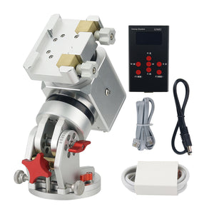 JUWE 14 (Silver) Harmonic Equatorial Mount Telescope Equatorial Mount 8KG Payload + Hand Controller