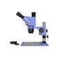 MJ-6565PRO 6.5-65X Continuous Zoom Trinocular Stereo Microscope for Mobile Phone Repair and Maintenance