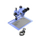 MJ-7050PRO 7-50X Continuous Zoom Trinocular Stereo Microscope for Mobile Phone Repair and Maintenance