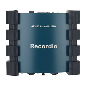 GAZ-133 Active DI Box High Quality Impedance Converter Stage Effector Audio Phantom Power Supply