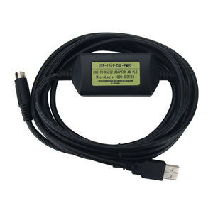 USB-1761-CBL-PM02 for Micrologix 1000 1200 1500 PLC Programming Cable 1761-CBL-PM02 10FT