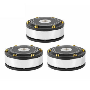 3PCS TITAN Carbon Fiber Speaker Spike Feet Isolation Feet Amplifier Foot Pad for AudioBastion Hifi Speakers CD Players
