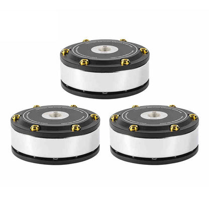 3PCS TITAN Carbon Fiber Speaker Spike Feet Isolation Feet Amplifier Foot Pad for AudioBastion Hifi Speakers CD Players