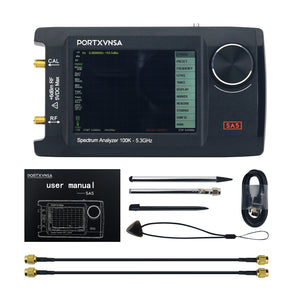 SA5 100K-5.3GHz Handheld Spectrum Analyzer Signal Generator w/ 4&quot; IPS LCD (with 32G Memory Card)