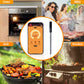 Wireless Smart Bluetooth Barbecue Thermometer High Temperature Meat Probe Compatible with Android8.0/iOS Systems