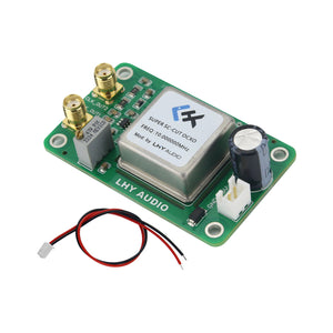 LHY AUDIO OCXO Clock Board Super SC-Cut OCXO Board w/ 10MHz 2-Way Output to Upgrade Network Card DAC