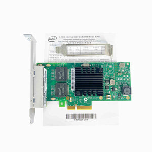 I350-T4V2 Four Electrical Ports Gigabit Ethernet Controller for Intel PCIE X4 Compatible with PCIE X8/X16 Bus Slots