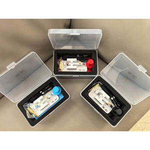 HAM SPACE Black MK-02 Morse Code CW Key 3D-Printed Mini Manual Key High Quality Radio Accessory with 3.5 to 6.5 Adapter