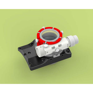 Multifunctional Focusing Mount CNC Aluminum Alloy Focuser Mount for SkyWatcher 250mm F4 Newtonian Reflector Telescope