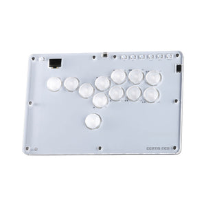 HAUTE PAD T12 Pro V2 12-Button Arcade Stick w/ Crystal Low Profile Switches &amp; Finely Chamfered Edges