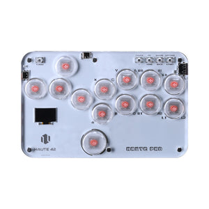 Haute42 S13 13-Button Arcade Stick Arcade Controller w/ Kailh Red Low Profile Switches and SOCD Mode