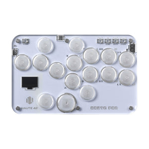 Haute42 S16-C 16-Button Arcade Stick Arcade Controller with Kailh Crystal Switches and SOCD Mode