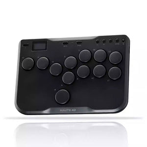 Haute42 P12 12-Button Mini Arcade Stick All Button Arcade Controller Made of ABS &amp; for SOCD Mode