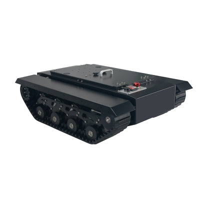TR500S Robot Chassis Tank Chassis All-Terrain Chassis Rubber Track Assembled Load 50KG No Controller