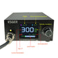 KSGER V2.3 T12 120W Soldering Station 1.8-inch Color Screen with T12-K + T12-ILS Soldering Tips for Electronics Repair