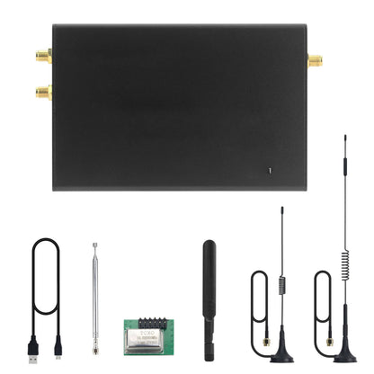 HamGeek Latest 1MHZ-6GHZ HackRF One R10 V2.0.x Software Defined Radio with Shell &amp; Four Antennas