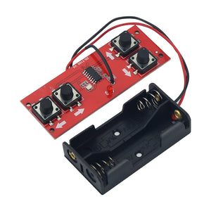 4-Channel 2.4GHz Transmitter Receiver Kit Wireless Remote Control For Toy Car Model Ship DIY