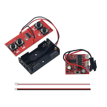 4-Channel 2.4GHz Transmitter Receiver Kit Wireless Remote Control For Toy Car Model Ship DIY