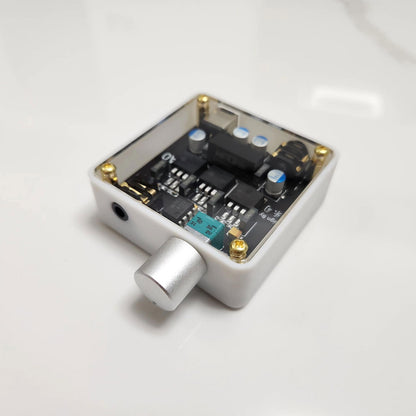 MaxGeek A0 32Ω 1000mW Mini Headphone Amplifier Class A Headphone Amp w/ Built-in Linear Power Supply