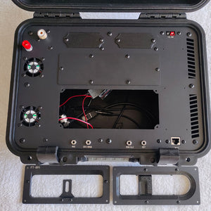 CEX201 Radio Box Ham Radio Go Box Accessory for Yaesu FT-891 &amp; FT-857D Emergency Communications
